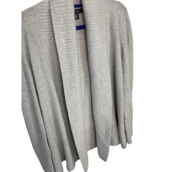 Saks Fifth Avenue 100% Cashmere Open-Front Cardigan - Picture 3 of 8